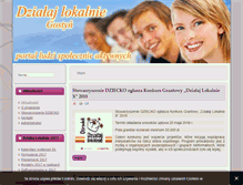 Tablet Screenshot of dzialajlokalnie.gostyn.pl